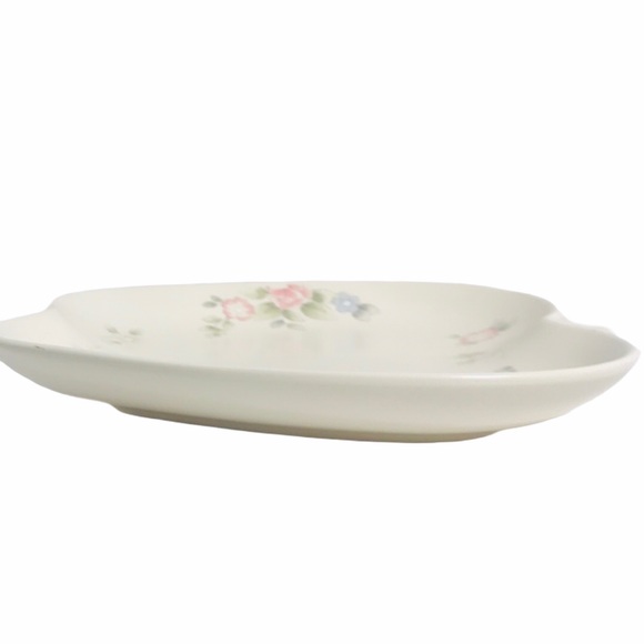 2 Apple Shaped PFALTZGRAFF Tea Rose Tray Bowl - Picture 5 of 8